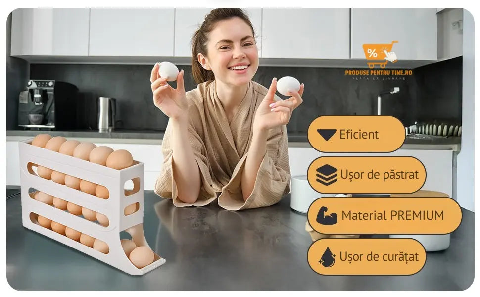 Organizator pentru ouă Ovomatic™