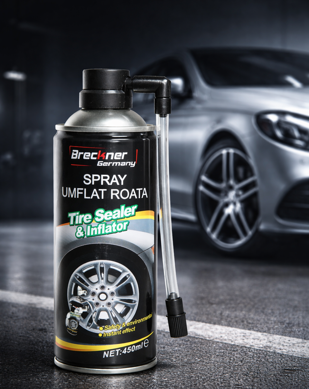 Spray anti-pană auto