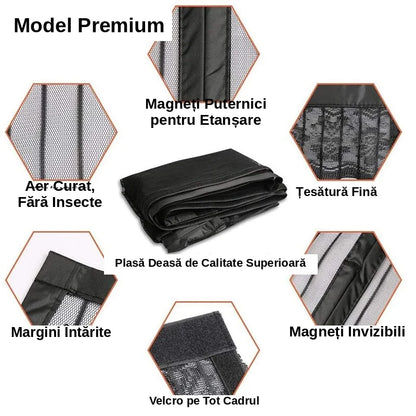 Plasa Magnetică Anti-Insecte