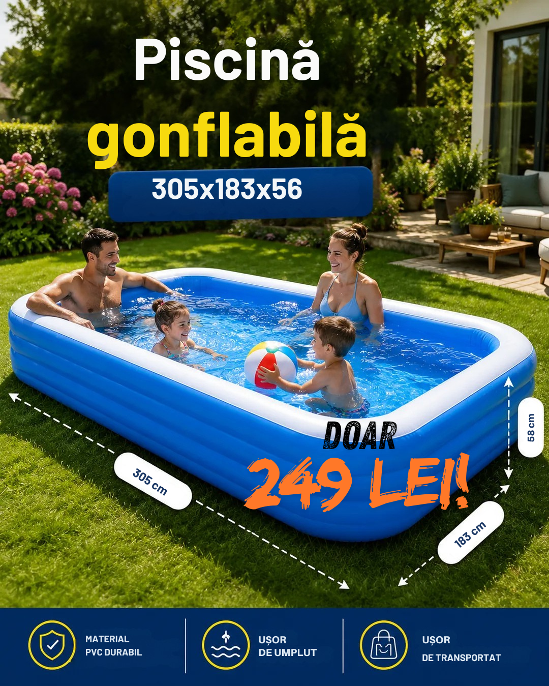Piscină gonflabilă